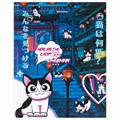 Дневник 1-11 класс 40 л., твердый, BRAUBERG, глянцевая ламинация, "Anime Cats", 106858 106858