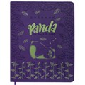 Дневник 1-11 класс 48 л., кожзам (гибкая), термотиснение, фольга, BRAUBERG, "Panda", 106171 106171