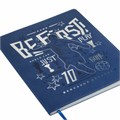 Дневник 1-11 класс 48 л., кожзам (гибкая), термотиснение, фольга, BRAUBERG, "Футбол", 106910 106910