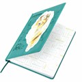 Дневник 1-11 класс 48 л., кожзам (твердая с поролоном), тиснение, аппликация, BRAUBERG, "Собачка", 106940 106940