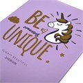 Дневник 1-11 класс 48 л., кожзам (твердая), печать, глиттер, ЮНЛАНДИЯ, "Be Unique", 106202 106202