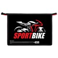 Папка для труда на молнии BRAUBERG А4, 2 отделения, органайзер, "Sport bike", 270981 270981