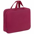 Папка на молнии с ручками STAFF EVERYDAY А4, 1 отделение, полиэстер, 80 мм, бордовый, 272187 272187