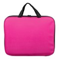 Папка на молнии с ручками STAFF EVERYDAY, А4, полиэстер, ярко-розовая, 270734 270734