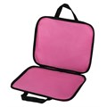 Папка на молнии с ручками STAFF EVERYDAY, А4, полиэстер, ярко-розовая, 270734 270734