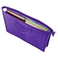 Папка на молнии с ручками ПИФАГОР, А4, 1 отделение, пластик, 55 мм, фиолетовая, 228237 228237
