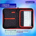 Пенал BRAUBERG, 1 отделение, 1 откидная планка, полиэстер, 21х14 см, "Next level", 270714 270714