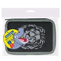 Пенал BRAUBERG, 2 отделения, полиэстер, 21х14 см, "Savage lion", 272331 272331