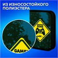 Пенал ПИФАГОР, 1 отделение, полиэстер, 19х13 см, "Game Zone", 271511 271511