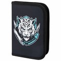 Пенал ПИФАГОР, 1 отделение, полиэстер, 19х13 см, "White tiger", 272285 272285