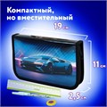 Пенал ЮНЛАНДИЯ, 1 отделение, металлизированный картон, конгрев, 19х11 см, "Street power", 272282 272282