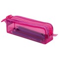 Пенал BRAUBERG с объемной "тракторной" молнией, 1 отделение, ПВХ, 22х8х6,5 см, "Ultra pink", 272340 272340