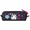 Пенал BRAUBERG с объемной "тракторной" молнией, 1 отделение, ткань, 22х8х6,5 см, "Anime girl", 271566 271566
