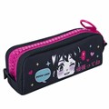 Пенал BRAUBERG с объемной "тракторной" молнией, 1 отделение, ткань, 22х8х6,5 см, "Anime girl", 271566 271566