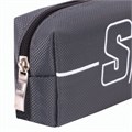 Пенал BRAUBERG, 1 отделение, полиэстер, "Sport", серый, 19х4х6 см, 270268 270268
