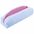 Пенал BRAUBERG, мех, 21х6х6 см, голубой/розовый, 272279 272279