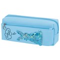 Пенал мягкий ЮНЛАНДИЯ, 2 отделения, полиэстер, "Bunny", голубой, 20х7х9 см, 228987 228987