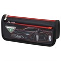 Пенал мягкий ЮНЛАНДИЯ, 2 отделения, полиэстер, "Speed car", черный, 21х6х9 см, 270273 270273