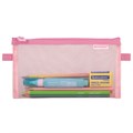 Пенал-конверт BRAUBERG, сетка, 22x10 см, розовый, 272238 272238