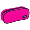 Пенал-косметичка BRAUBERG овальный, полиэстер, "Pink", 22х9х5 см, 229270 229270