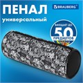 Пенал-косметичка BRAUBERG, Graffiti, черный, 20х7х7см, 272297 272297