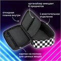 Пенал-органайзер BRAUBERG, 1 отделение, полиэстер, 22x11,5x6 см, "Black and white", 271572 271572