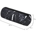 Пенал-тубус BRAUBERG, с эффектом Soft Touch, мягкий, "Black marble", 22х8 см, 271569 271569