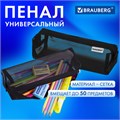 Пенал-тубус BRAUBERG, сетка, 22х5х5 см, черный, 272234 272234