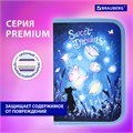 Пенал BRAUBERG с наполнением, 1 отделение, 1 откидная планка, 24 предмета, 21х14 см, "Sweet dreams", 270720 270720
