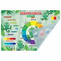 Настольное покрытие BRAUBERG KIDS для труда и творческих занятий, ПВХ, "Color map", 50х35 см, 272360 272360