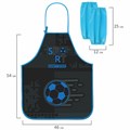 Накидка фартук с нарукавниками для труда ЮНЛАНДИЯ, 46х54 см, "Sport game", 272470 272470