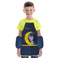 Фартук с нарукавниками для уроков труда BRAUBERG KIDS, 45x54 см, 2 кармана, "Spaceman", 271639 271639