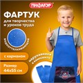 Фартук с нарукавниками для уроков труда ПИФАГОР, 1 карман, 44x55 см, "Champion", 270927 270927
