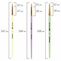 Кисти СИНТЕТИКА набор 5 шт. (круглые № 1, 2, 3, 4, 5), блистер, BRAUBERG KIDS, 201076 201076