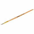 Кисть ПИФАГОР, БЕЛКА, круглая, № 1, деревянная лакированная ручка, с колпачком, 200815 200815