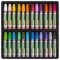 Восковые мелки утолщенные BRAUBERG KIDS, НАБОР 24 цвета, на масляной основе, яркие цвета, 271694 271694
