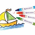 Восковые мелки утолщенные BRAUBERG, НАБОР 12 цветов, 222966 222966