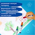 Восковые мелки утолщенные BRAUBERG, НАБОР 24 цвета, на масляной основе, яркие цвета, 222972 222972