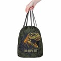 Мешок для обуви BRAUBERG PREMIUM, карман, подкладка, светоотражайка, 43х33 см, Dino attack, 272424 272424