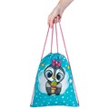 Мешок для обуви ПИФАГОР, 1 отделение, 40х32 см, "Smart penguin", 271602 271602
