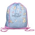 Мешок для обуви ПИФАГОР, 1 отделение, полиэстер, 42х34 см, "Mice", 270904 270904