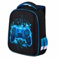 Ранец BRAUBERG KIDS START, 1 отделение, 2 кармана, Digital gamepad, 3D-панель, 35х26х13 см, 273152 273152