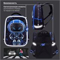 Ранец BRAUBERG LIGHT, 1 отделение, с брелоком, "Evil robot", 3D-панель, 36х26х13 см, 272028 272028