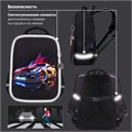 Ранец BRAUBERG LIGHT, 1 отделение, с брелоком, "Neon drift", 36х26х13 см, 272027 272027