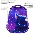 Ранец BRAUBERG PREMIUM, 2 отделения, с брелоком, "Anime cat", 38х29х16 см, 272017 272017