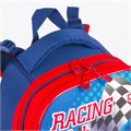 Ранец BRAUBERG PREMIUM, 2 отделения, с брелоком, дополнительный объем, для мальчиков, "Гоночный клуб", 38х29х18 см, 227819 227819