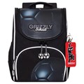 Ранец GRIZZLY анатомическая спинка, с мешком для обуви, для мальчиков, BALL, 33х25х13 см, RAm-485-5/1 272795