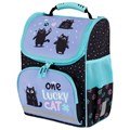 Ранец ПИФАГОР BASIC, 1 отделение, 3 кармана, эргономичная спинка, "Funny cats", 35х28х18 см, 273135 273135