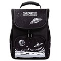 Ранец ПИФАГОР BASIC, 1 отделение, 3 кармана, эргономичная спинка, "Space invader", 35х28х18 см, 273140 273140