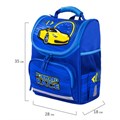 Ранец ПИФАГОР BASIC, с эргономичной спинкой, "Racing car", 35х28х18 см, 270689 270689